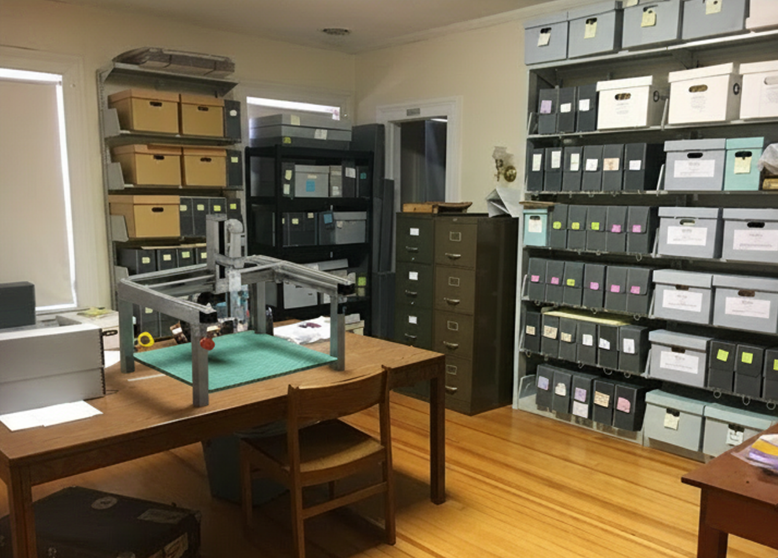Tool for making bespoke protective foam inserts for museum objects