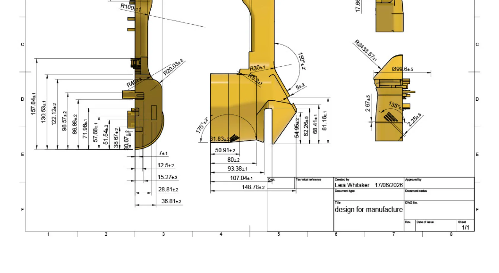 Technical drawings continued.